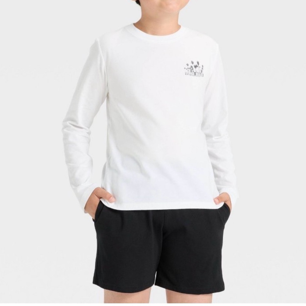 Venice Beach Graphic Long Sleeve Tee, Boy’s XL (14-16)